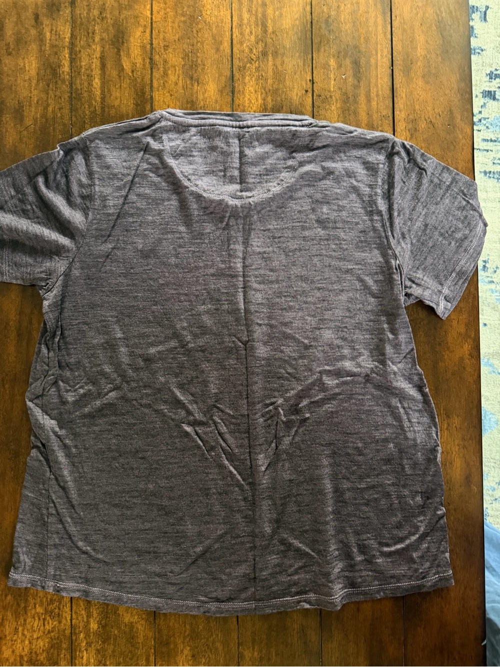 Bombas merino wool T-shirt- purple - Picture 3 of 5